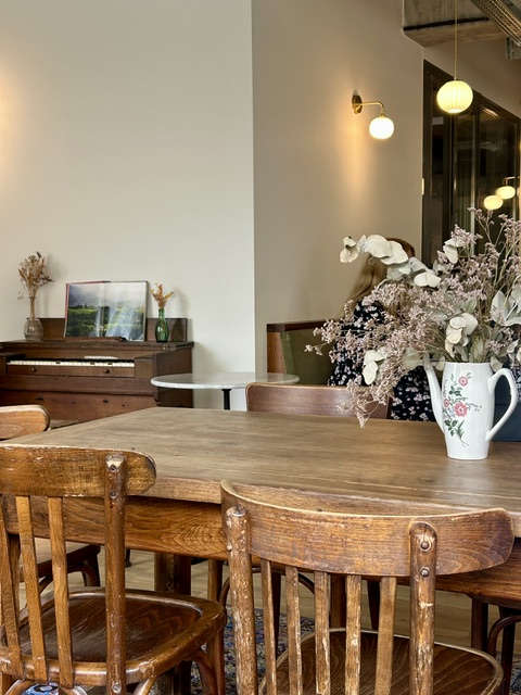 Coffee Muxu à Bayonne, lieu du Café Bloomies